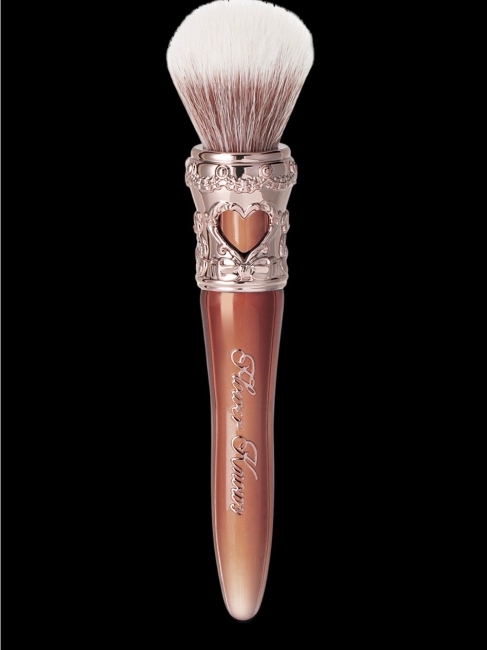 Flower Knows the sweetie bear collection rounded blush brush in chocolate NWT